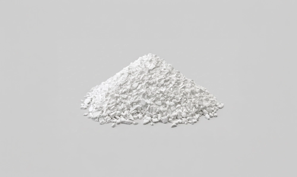 White powder sample supports evaluation of functional resin formulations