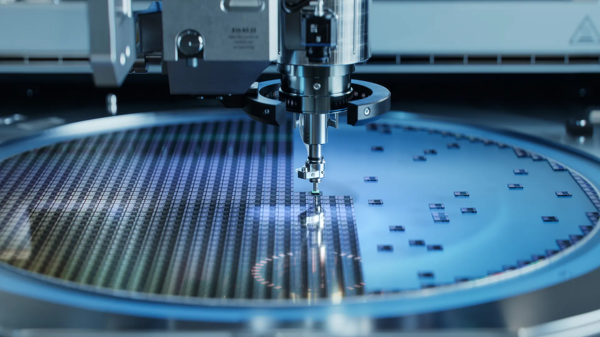 Precision equipment arranging electronic components during automated manufacturing process