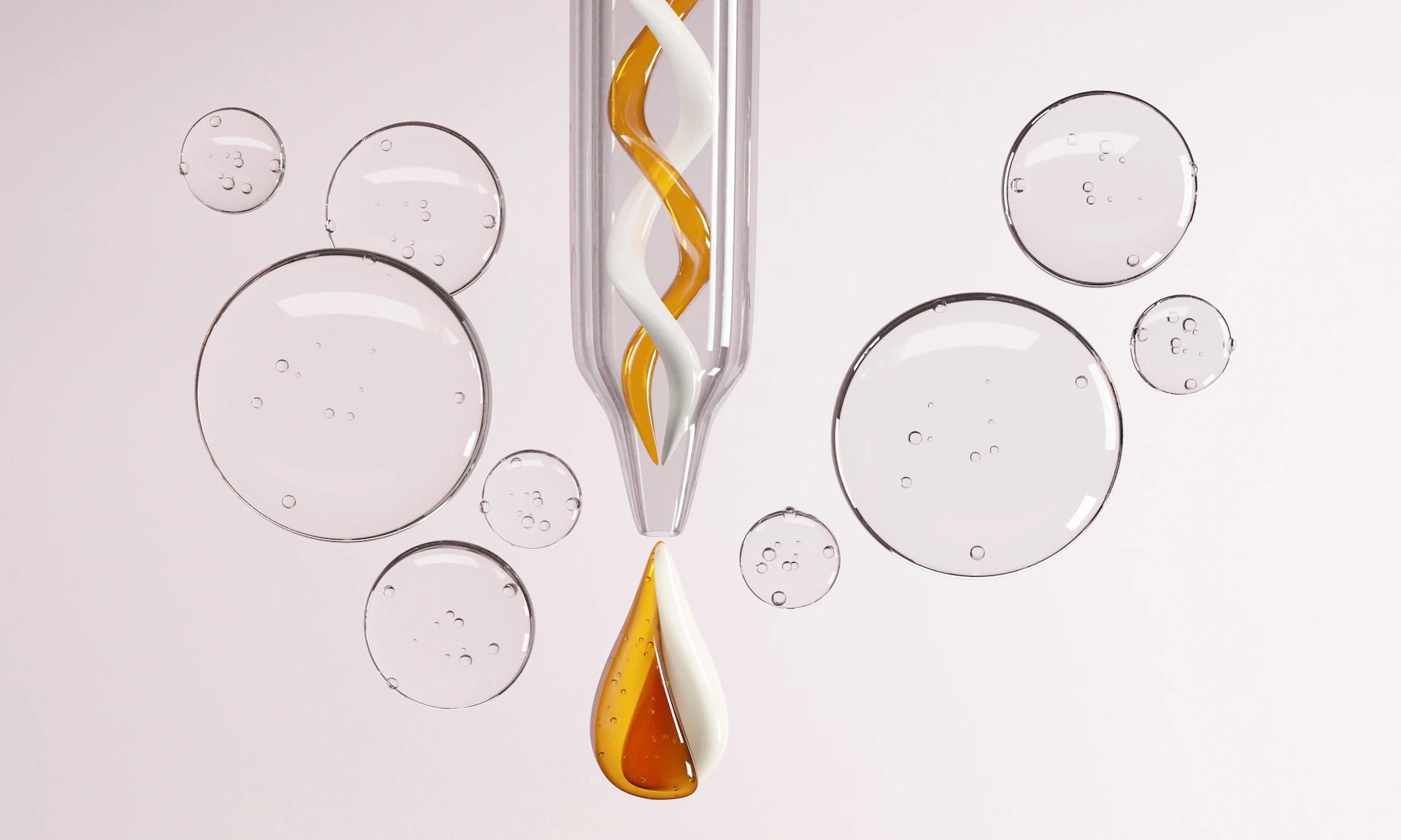 Liquid resin sample is dispensed for formulation testing